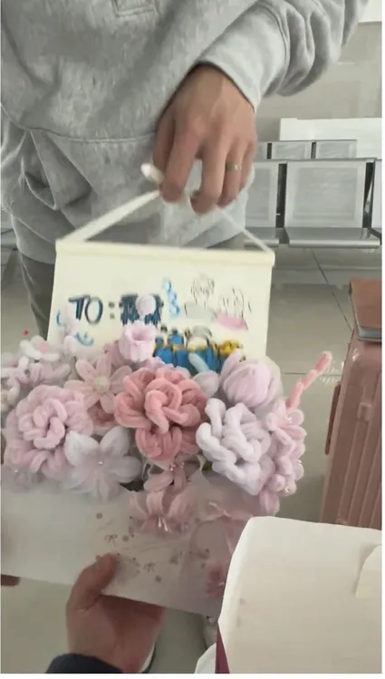 【美黎】给女朋友的1.5米手写信情书卷轴diy手工自制材料包圣诞节