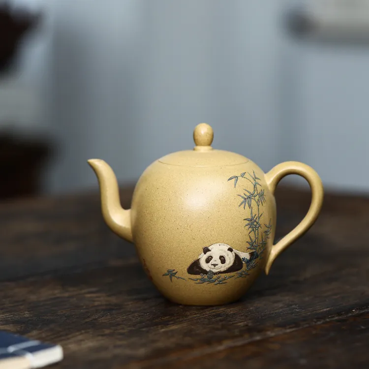 【精品.收藏】全手工美人肩·230cc.9孔·段泥·韩超 作品 全玲泥绘