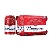 Budweiser/百威 啤酒 330ml*6罐 ≥3.6度 沃尔玛小时达 同城配送
