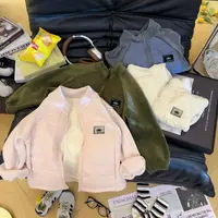 【上学必备】490克奥利绒秋冬儿童外套男宝女宝校服神器保暖棉童装