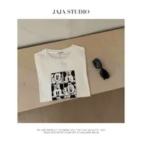 『JAJA佳一』INS风~六宫格米奇漫画高 弹打底