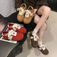ZELANYA植兰雅复古内增高勃肯鞋女2025秋季新款百搭休闲德训鞋