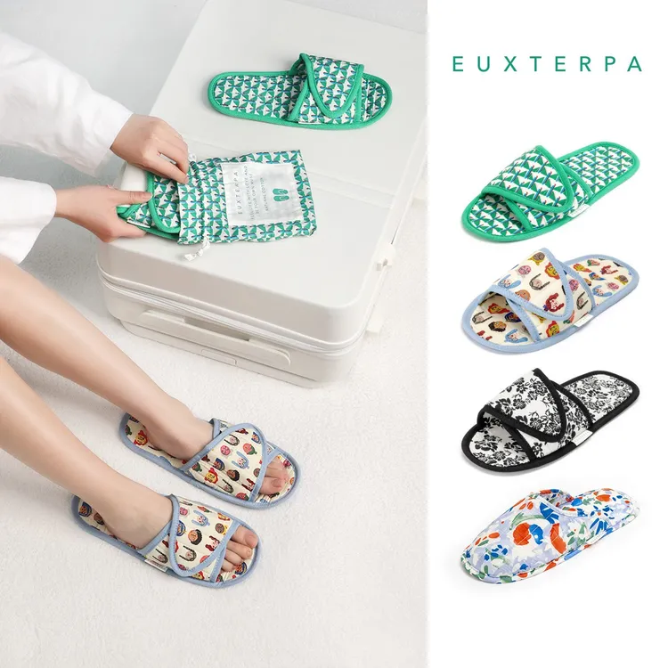 EUXTERPA【国庆游】欧特帕便携拖鞋明星同款速干可折叠旅行出差酒店