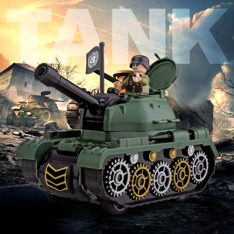 儿童玩具坦克可发射车男孩6-8岁生日礼物5弹射7滑行9小汽车10商品图