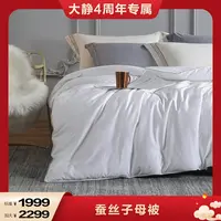 【大静四周年专属】100%桑蚕丝四季可用二合一子母被芯蚕丝被