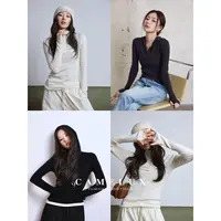 德国Biella Yarn精纺扬子纱18针无缝一体澳毛针织衫QHA3051