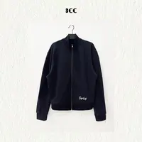 3CC【阿姆斯特丹】设计师前后刺绣藏青卫衣外套女ZC 0855