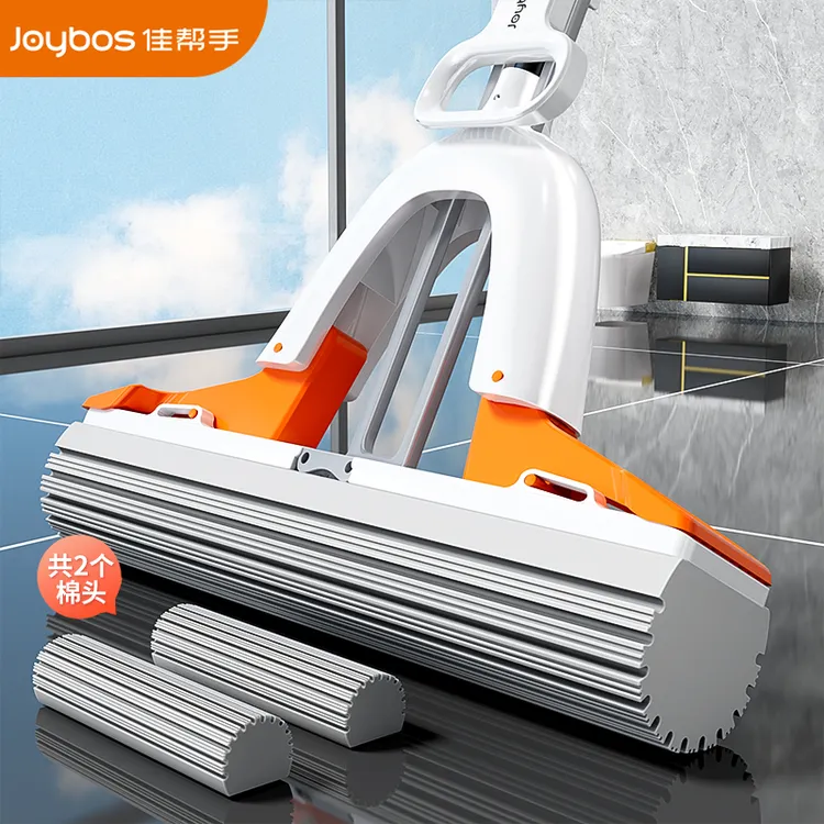 佳帮手海绵吸水胶棉拖把家用一拖地净免手洗懒人拖把