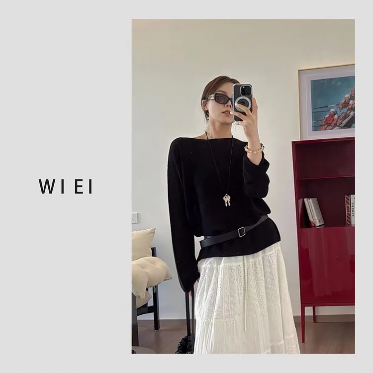 《WI EI》简柔衫*日本進口三醋酸莱赛尔 轻透氛围美呼吸感上衣8L003