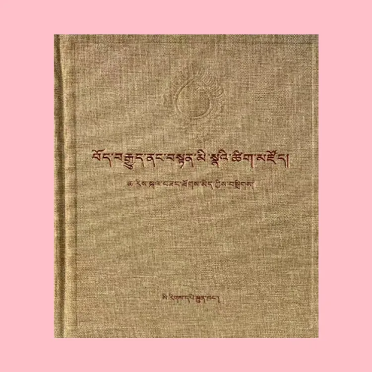 藏文民族书店藏传内明学名人辞典藏文版