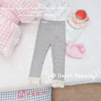 「Dannirabbit」【脚口花边】秋款&简单纯色大方女童打底裤【G-5097】