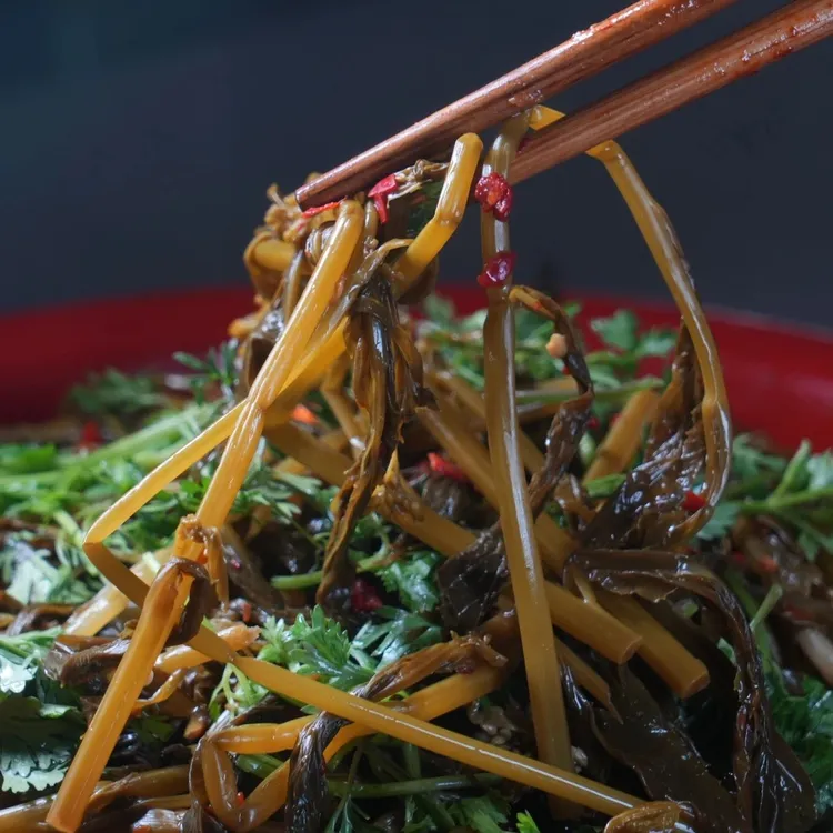 云南腌泡野菜香菜普洱澜沧竹塘田坝特产/水腌菜（长）