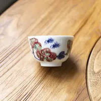 【YCJ】釉里红陶瓷主人杯A款