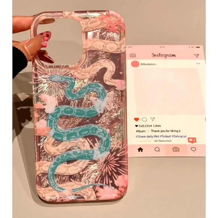 2025蛇年适用苹果16promax手机保护壳iphone131412红米k80pro小米