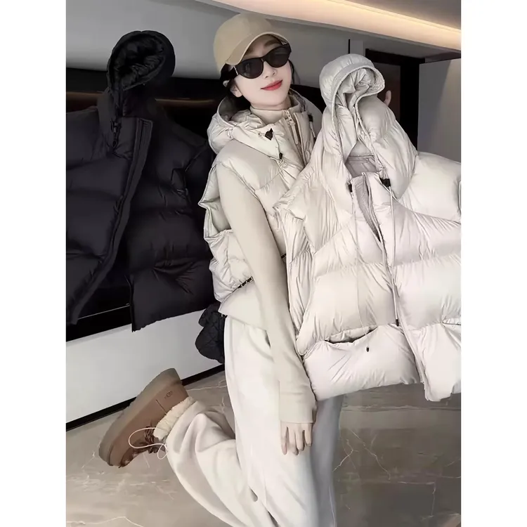 爆款马甲女短款背心秋冬绒新款叠穿小个子时髦洋气坎肩外穿马夹