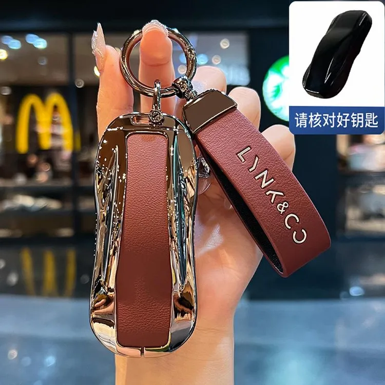 适用领克900钥匙套10 EMP九百Z10卡片Z20车模NFC新款汽车包扣壳男