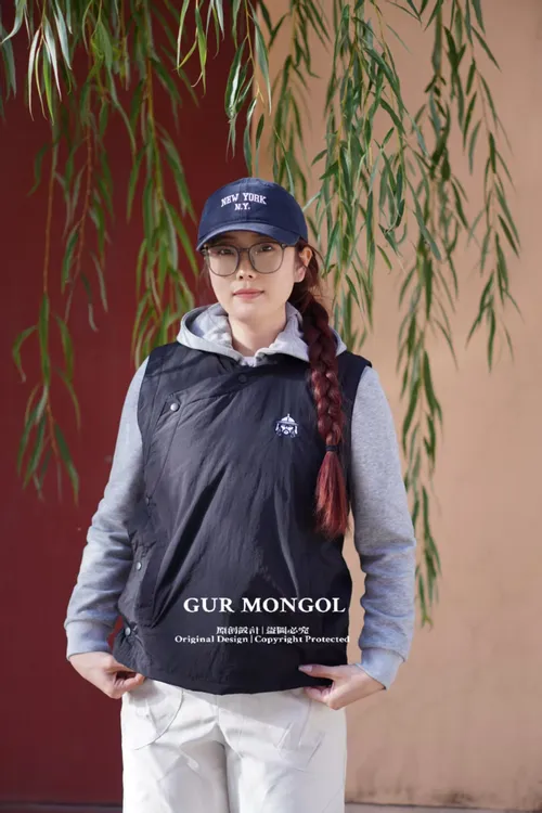 GUR MONGOL 立领棉马甲成人亲子装