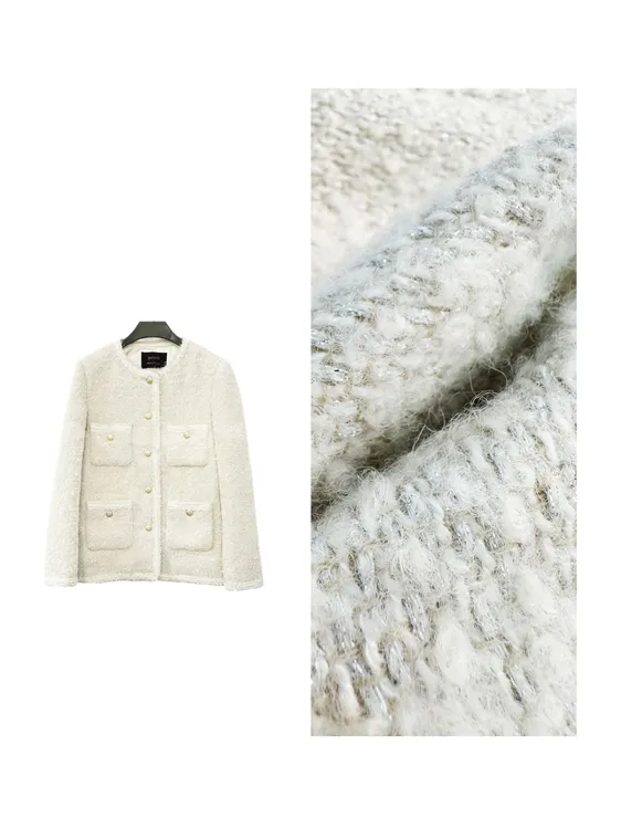 【贵族千金】25新款重工法式羽绒小香外套