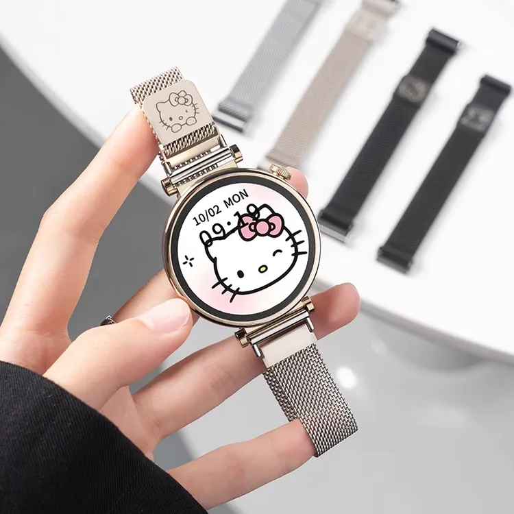 适用华为gt5pro手表带链gt4/3金属磁吸watch4/3手腕带女米兰尼斯