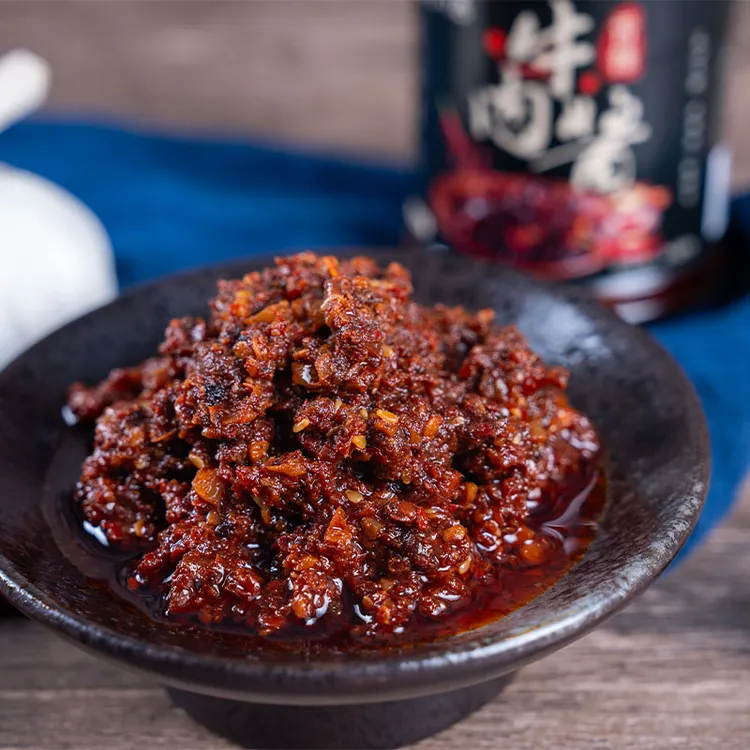 赛罕牧场正宗牛肉酱真材实料解馋香辣下饭酱拌饭拌面辣椒油酱