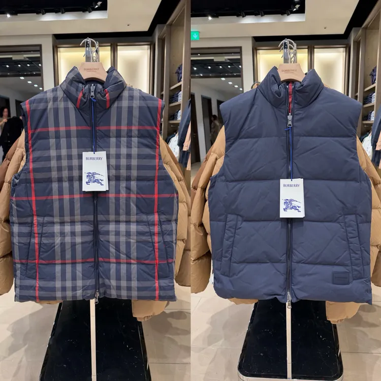 未使用 BURBERRY/博柏利 New 巴宝莉 男装 羽绒服 马甲 81052311