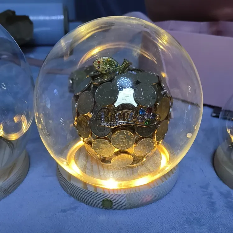 平安夜硬币【成品苹果】全套金色平安果节日礼物