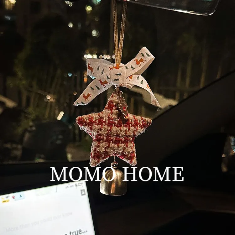 【达人专属】MOMO·圣诞永生花门挂车挂圣诞树圣诞节新年挂件家居装饰挂件