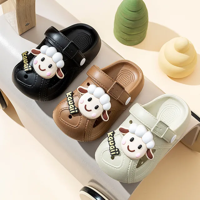 【鹿儿岛】儿童拖鞋夏季男童女童宝宝洞洞鞋小孩室内家居防滑凉拖