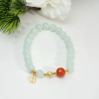 【小北严选】翡翠DIY圆珠手串尺寸约6mm+【多样性发一件】-AH19X389