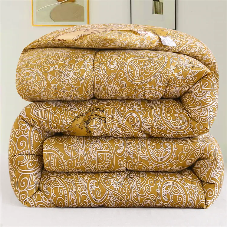 正宗驼毛被子加厚冬被保暖驼绒被芯单双人春秋被学生宿舍冬天棉被