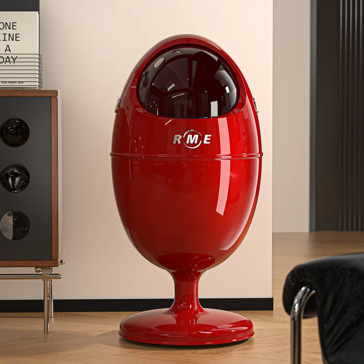 客厅垃圾桶轻奢高档家用2025新款大号免弯腰高颜值卧室卫生间纸篓