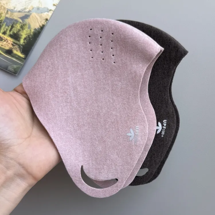 美拉德保暖口罩秋冬女厚款防寒护脸无痕暖绒显瘦高颜值防风面罩男