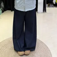 【胖胖卿】炸街显瘦牛仔弯刀裤