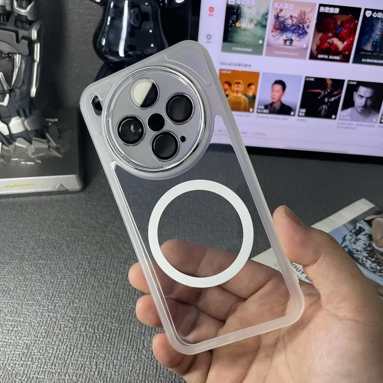 适用VivoX300手机壳X300Pro自带镜头膜磁吸软壳防摔全包防滑新款