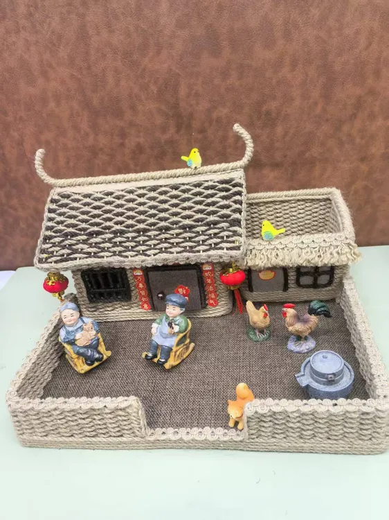 怀旧创意庭院客厅书房造景设计装饰品摆件手工DIY材料包