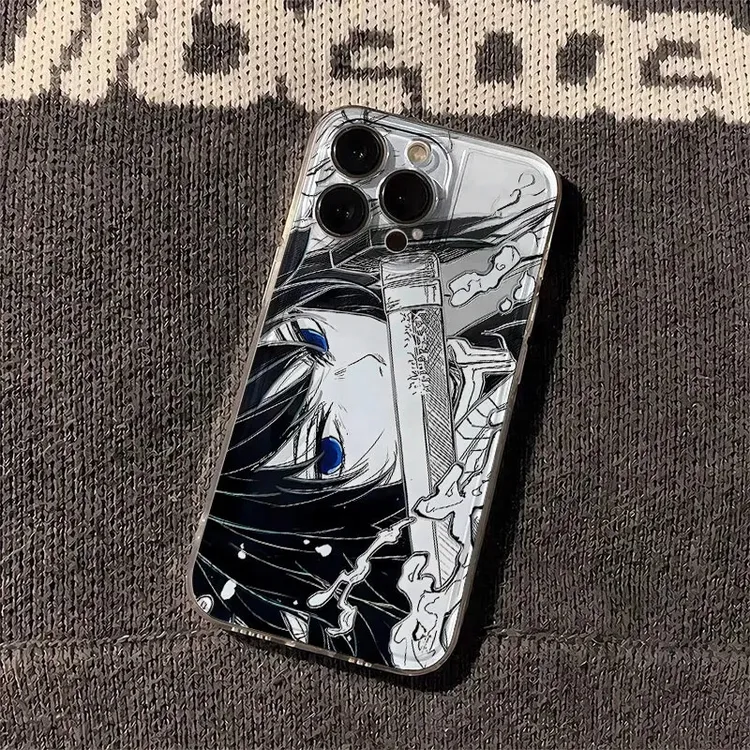 鬼灭之刃富义冈勇适用iPhone17/16/15苹果手机壳小米华为OPPOVIVO