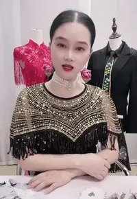 6562  优雅风透气夏季春秋披肩秋冬纯手工欧美时尚