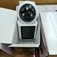监控 家用智能镜面监控90度旋转【颜色随机】