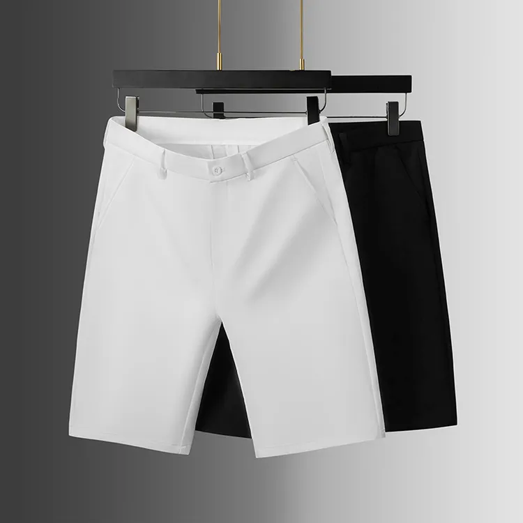 【建平轻熟潮流推荐】大码男士夏季新款宽松舒适纯色百搭垂感短裤