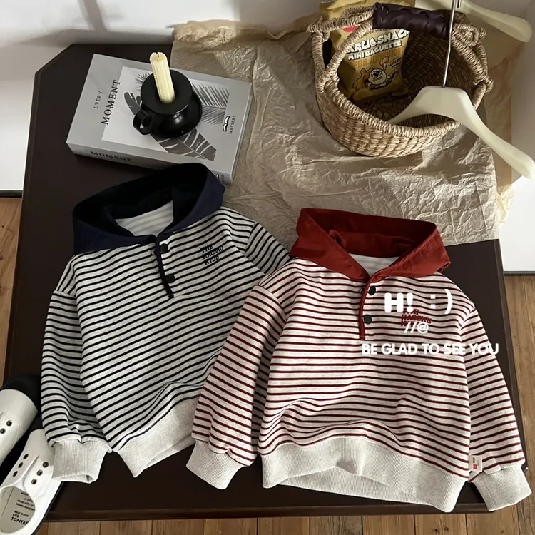 【现货】郝叔童品秋季新款上新潮牌2025高货网红男宝带帽卫衣HZ5389