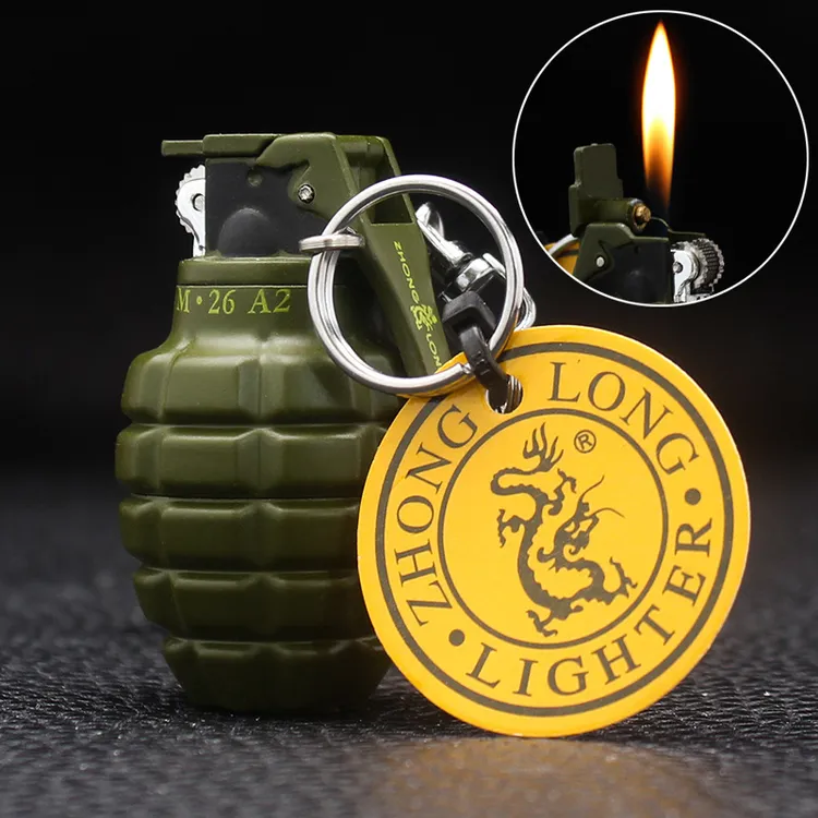 803工艺烤漆迷你便携金属砂轮明火可带钥匙扣打火机适合生日