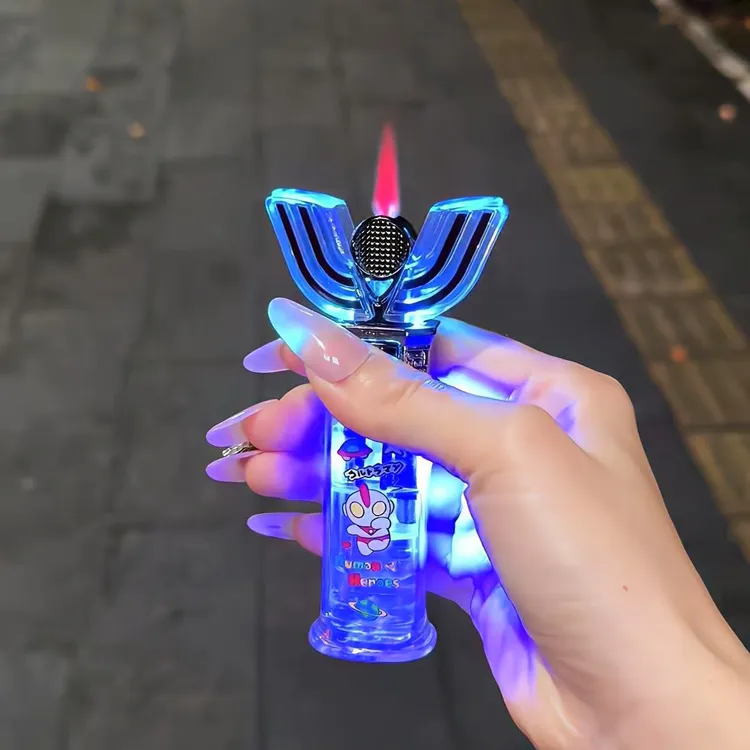 炫酷夜光迪迦奥特曼变身器打火机神光棒造型送男友礼物
