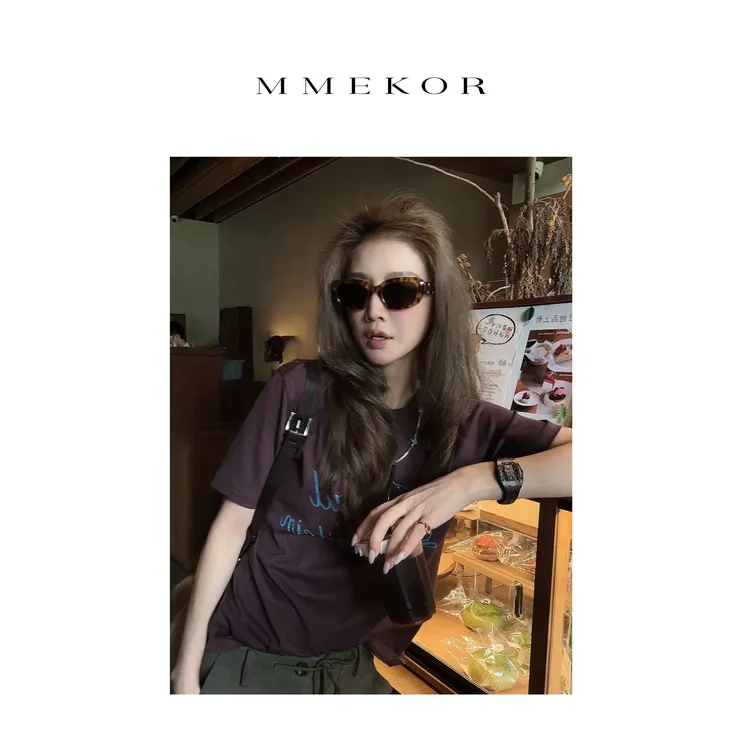 MMEKOR“无花果”T恤 2025新款活力常青藤百搭短袖 30101