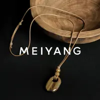 美洋MEIYANG 虎眼项链毛衣链