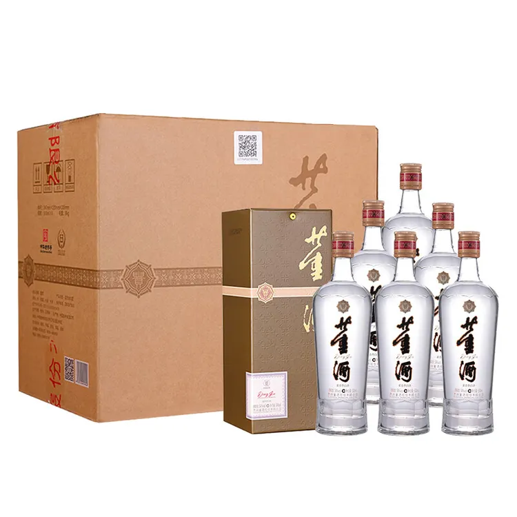 董酒新贵董 董香型  高度白酒 整箱装54度500ml*6瓶