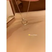 铜合金项链 莫比乌斯项链女小众设计感insM182