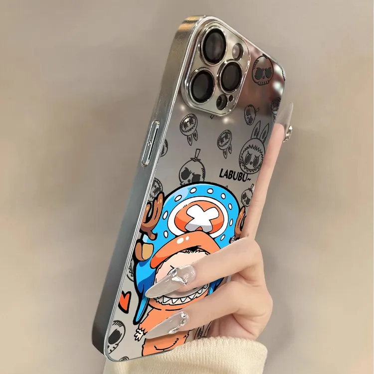 适用苹果16promax手机壳新款iphone15硅胶全包防摔14plus乔巴拉布