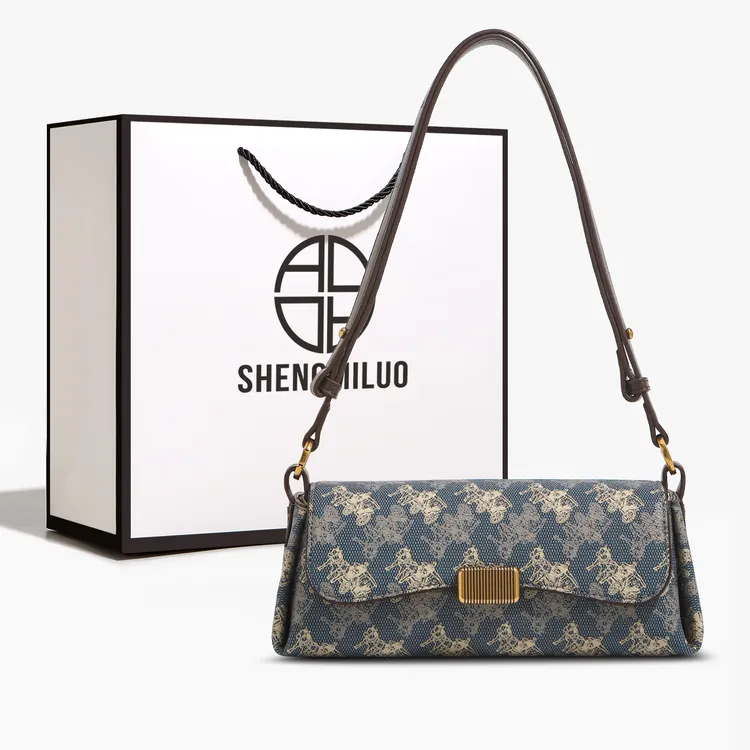 SHENGMILUO/圣米洛小众轻奢单肩腋下包包女高级感时尚百搭斜挎包