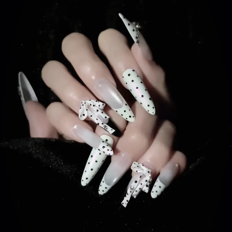 猫眼波点点蝴蝶结