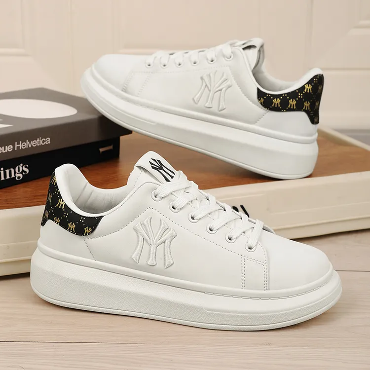 2025新品厚底小白鞋增高显高秋冬鞋子男鞋百搭软底MY2351